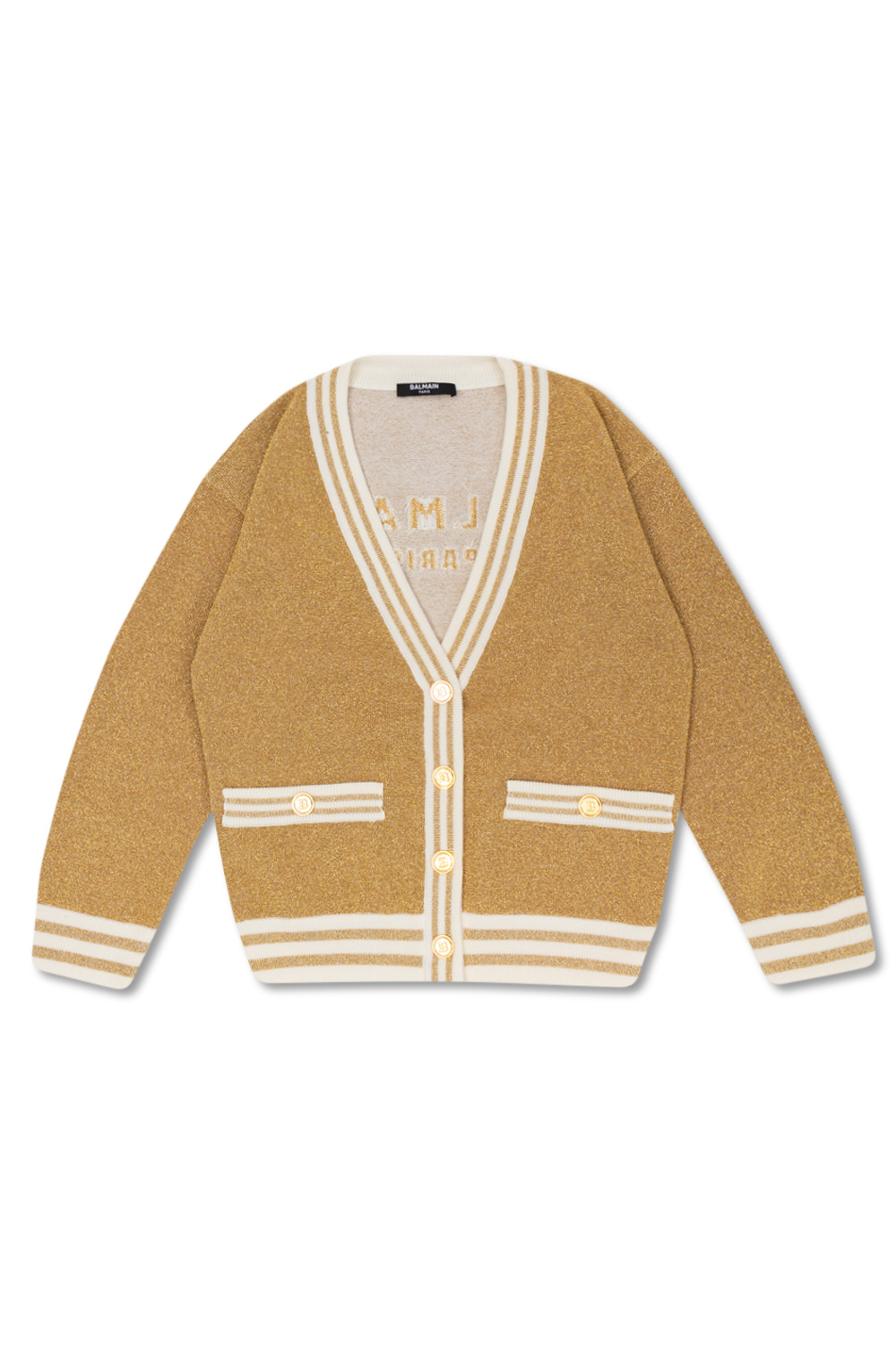 Gold kids outlet cardigan